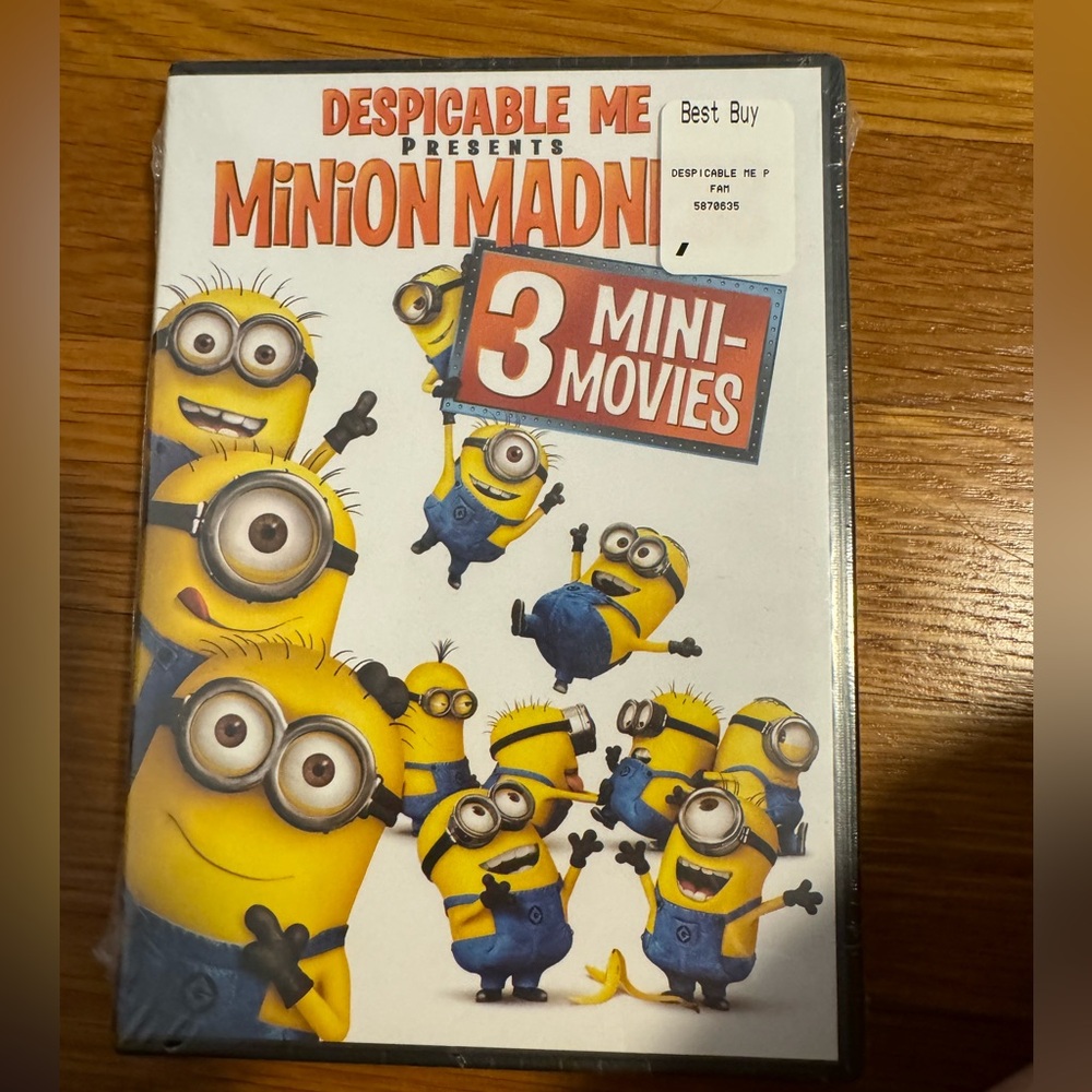 Despicable Me: Minion Madness DVD